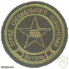 RUSSIAN FEDERATION Internal Troops 1st Special Purpose Unit "Vityaz" ("Knight") sleeve patch, subdued #1