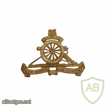 Vrystaatse Artillerie Regiment cap badge, type 1962 img40836