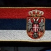 Serbian border police shoulder patch