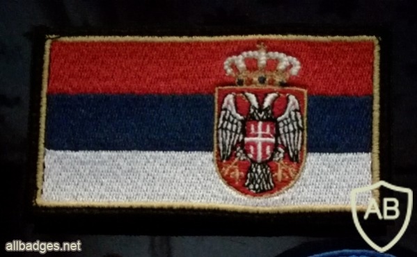 Serbian border police shoulder patch img40891