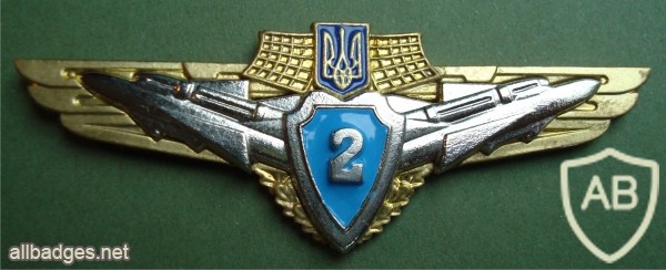 Ukrainian Air Defence Forces qualification badge, 2nd grade, after 2005 img40949