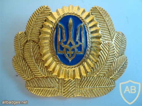Ukrainian Air Force cap badge, officers, after 1995 img41002
