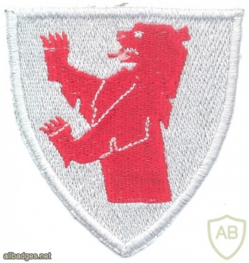 NORWAY - Norwegian Army Western Oppland Defense District sleeve patch, 1983-2000 img41173