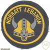 UNITED NATIONS - UNIFIL - Norwegian UN Battalion in Lebanon, NORBATT A Company sleeve patch