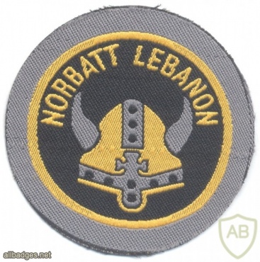 UNITED NATIONS - UNIFIL - Norwegian UN Battalion in Lebanon, NORBATT HQ Company sleeve patch img41232