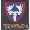 NATO - IFOR / SFOR - Norwegian National Support Element sleeve patch img41265