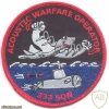 NORWAY - Royal Norwegian Air Force 333 Squadron, Acoustic Warfare Operator sleeve patch img41443