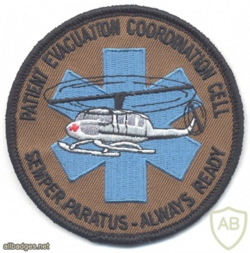NATO - Norwegian Patient Evacuation Coordination Cell sleeve patch, ISAF MEDEVAC img41448