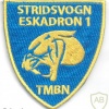 NORWAY - Norwegian Army Tank Squadron 1, Telemark Battalion sleeve patch, 2010-present