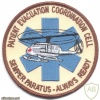 NATO - Norwegian Patient Evacuation Coordination Cell sleeve patch, desert img41449
