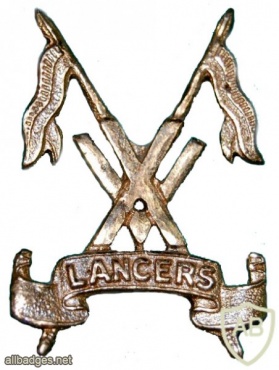 Pakistan Army 15th Lancers armored regiment cap badge img41601