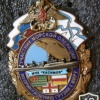 Russian Navy Black Sea Fleet MPK "Kasimov" small antisubmarine ship commemorative badge, 2008 conflict with Georgia