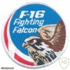Denmark - Royal Danish Air Force F-16 "Fighting Falcon" sleeve patch