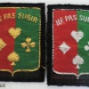FRANCE 14th Light Armoured Division patch