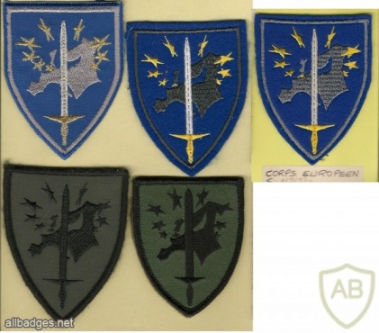 European Corps (Eurocorps) patches img42572