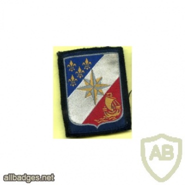 France Army 3rd Corps 1st Military Region patch img42553