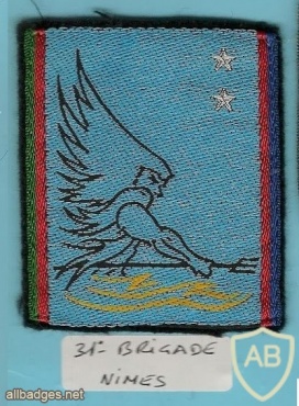 French 31st Brigade arm patch img42664
