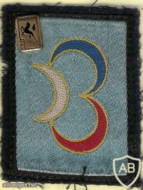 French 3rd Light Armoured Brigade arm patch img42671