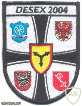 GERMANY Navy - Destroyer Exercise DESEX 2004 sleeve patch img43173