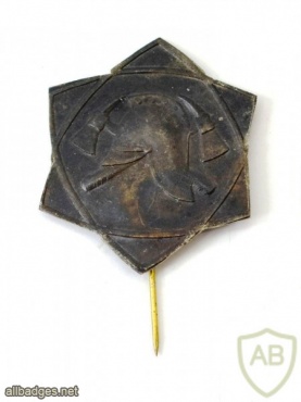 סמל כובע כבאות והצלה בתקופת המנדט- הישוב היהודי img43493