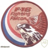 NETHERLANDS - Royal Netherlands Air Force F-16 "Fighting Falcon" pilot sleeve patch