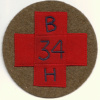 American Expedition Forces 34th Base Hospital patch
