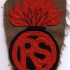 Railway Service Ordnance patch, WWI