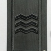 Irish Army Sergeant shoulder rank, subdued img44533