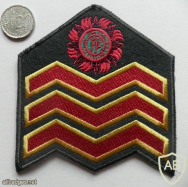 Irish Army Company Sergeant sleeve rank img44546
