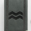 Irish Army Corporal shoulder rank, subdued