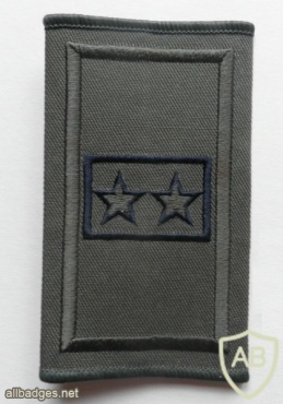 Irish Army Private 2 Star shoulder rank, subdued img44535