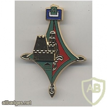French Foreign Legion 2nd Infantry Regiment 4th Company pocket badge img44607