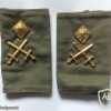 Irish Army Lieutenant-Colonel shoulder rank, metal img44655