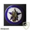 French Foreign Legion 4th Infantry Regiment Command and Service Company (CCS) pocket badge, type 1