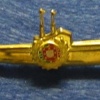 Portuguese Navy submarine uniform badge, type 2