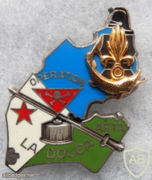 French Foreign Legion 6th Engineer Regiment 1st Company pocket badge, Operation LA DOUDA 1989 img44735