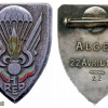 French Foreign Legion 1st Parachute Regiment pocket badge img44741