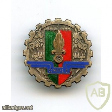 French Foreign Legion 5th Repair Company pocket badge img44778