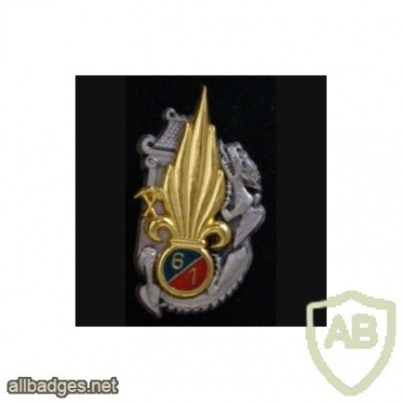 French Foreign Legion 6th Engineer Regiment 1st Company pocket badge, Operation Cambodia 92-93 img44944