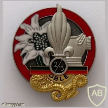 French Foreign Legion 13th Demi Brigade 2nd Battalion pocket badge img44964