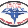 UNITED STATES Air Force McDonnell Douglas F-15 Eagle pilot sleeve factory patch img44988