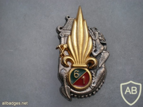 French Foreign Legion 6th Engineer Regiment 1st Company pocket badge, Operation Cambodia 92-93 img44992