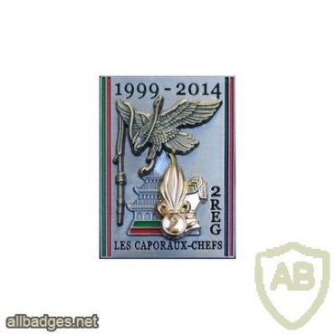 French Foreign Legion 2nd Engineer Regiment Master corporals pocket badge, 2014 img45011