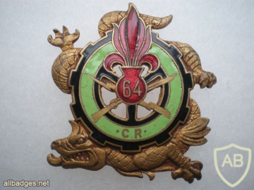 French Foreign Legion 64th Repair Company pocket badge img45006