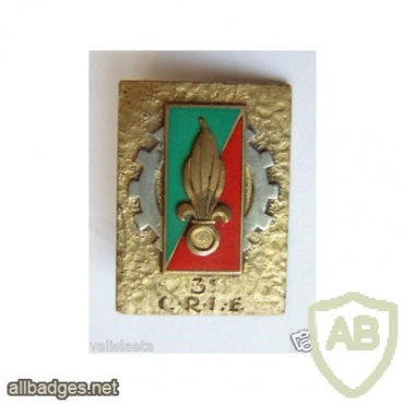 French Foreign Legion 3rd Repair Company pocket badge img45019