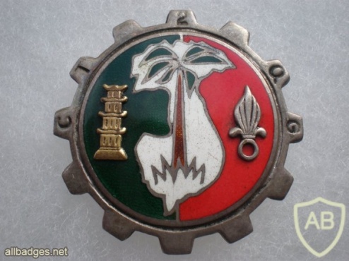 French Foreign Legion 2nd Headquarters Transport Company pocket badge, type 1 img45068