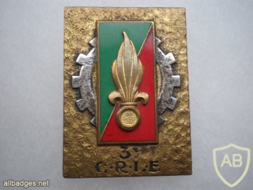 French Foreign Legion 3rd Repair Company pocket badge img45077