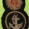 Irish Navy cap badge, other ranks