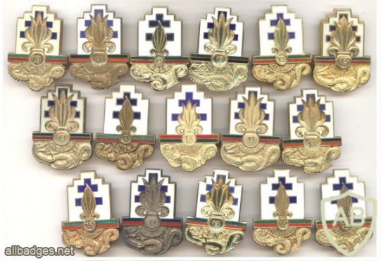 French Foreign Legion 13th Demi Brigade pocket badge img45341