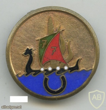 French Foreign Legion 13th Demi Brigade 1st Company pocket badge img45347